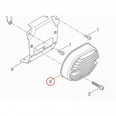 Harley-Davidson regulator napięcia schemat 74540-08