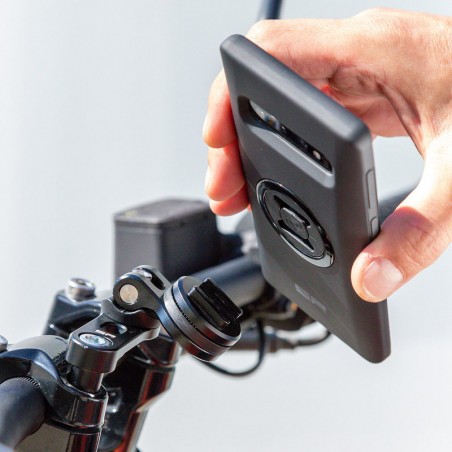 UCHWYT NA ŚRUBĘ W KIEROWNICY SP CONNECT SPC/SPC+ BAR CLAMP MOTO MOUNT PRO CHROME