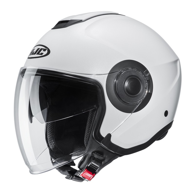 Kask HJC i40N solid semi flat pearl white