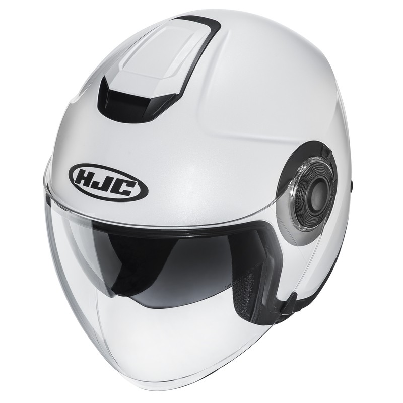 Kask HJC i40N solid semi flat pearl white