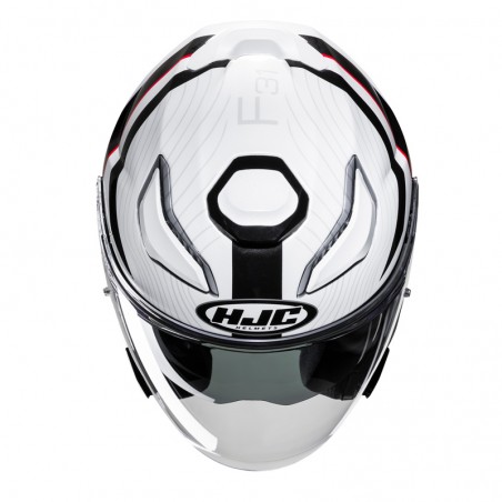 KASK HJC F31 NABY SILVER/WHITE