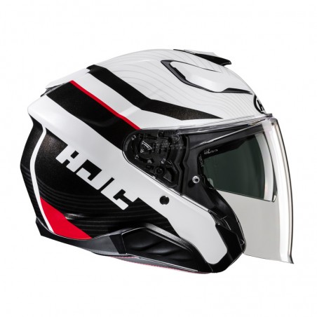 KASK HJC F31 NABY SILVER/WHITE