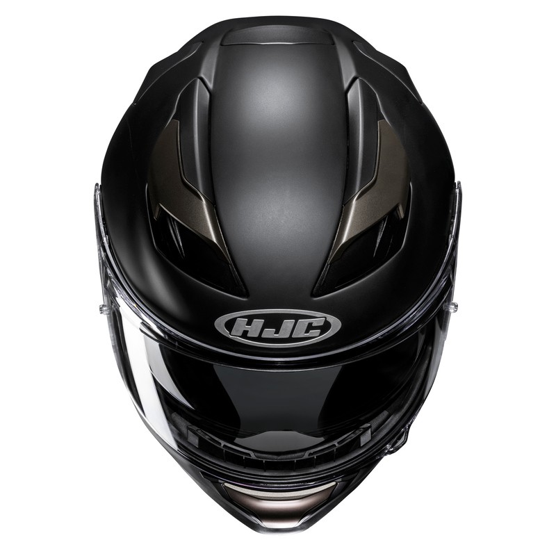 KASK HJC F71 SOLID SEMI FLAT BLACK TITANIUM