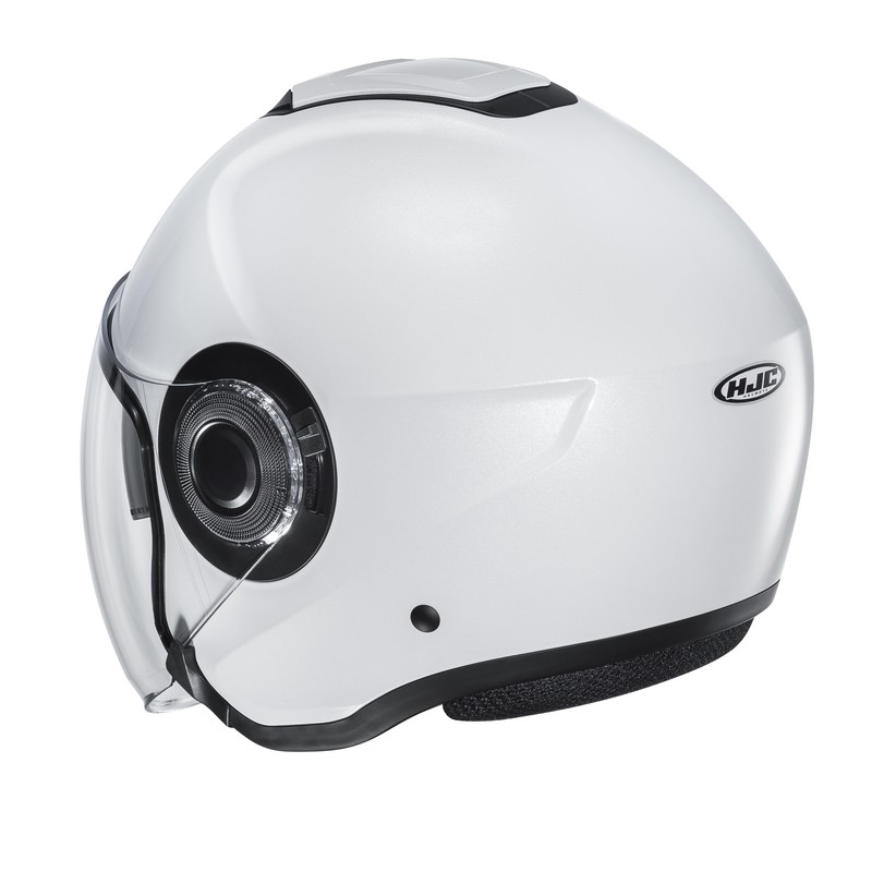 KASK HJC I40N SOLID SEMI FLAT PEARL WHITE