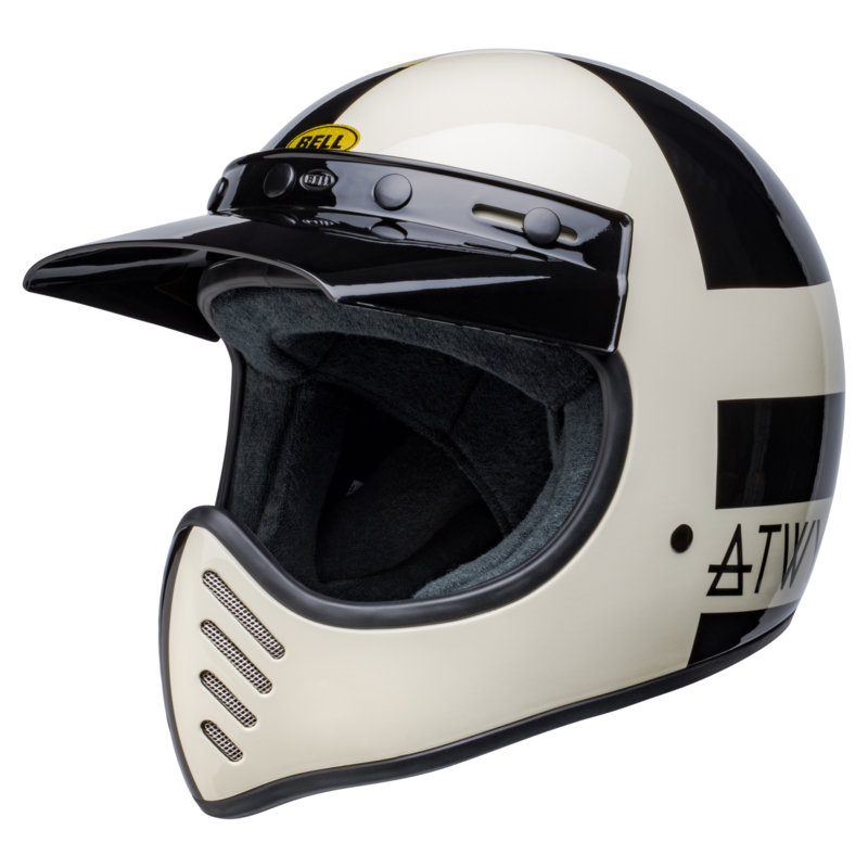 KASK BELL MOTO-3 ATWLYD ORBIT WHITE/BLACK