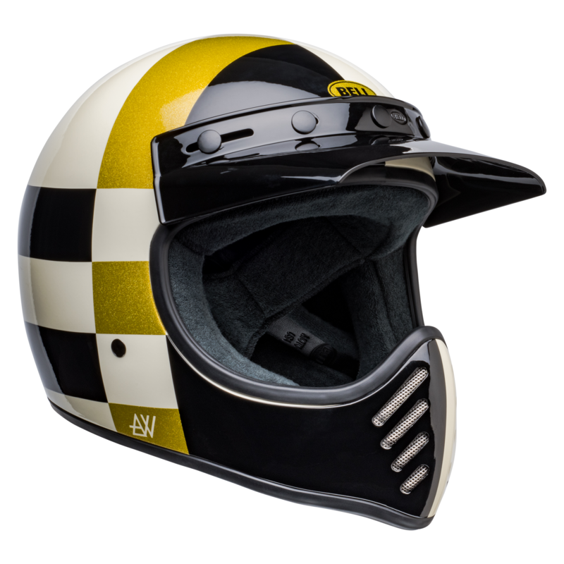 KASK BELL MOTO-3 ATWLYD ORBIT WHITE/BLACK