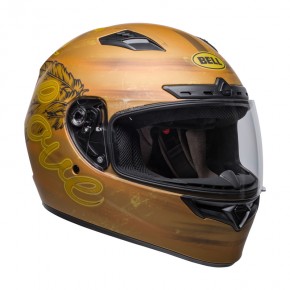 KASK BELL QUALIFIER DLX MIPS HART LUCK LIVE MATTE GOLD