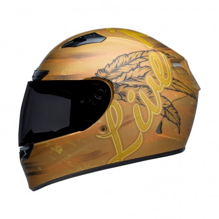 KASK BELL QUALIFIER DLX MIPS HART LUCK LIVE MATTE GOLD