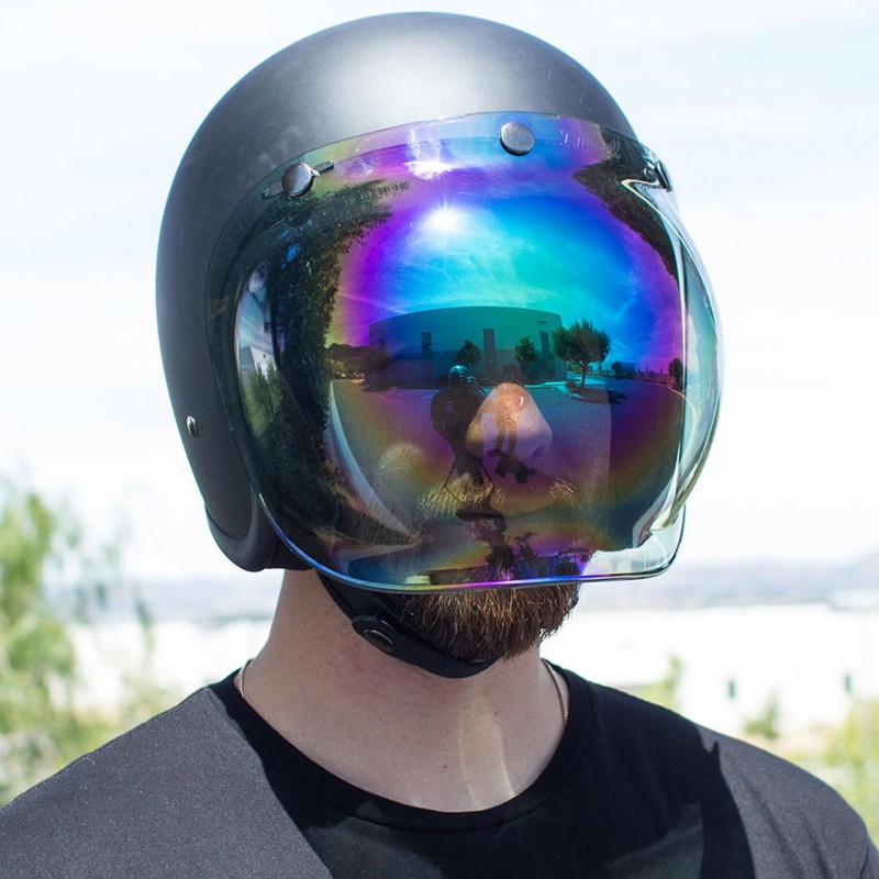 Szybka do kasku Biltwell Bubble Shield tęczowa