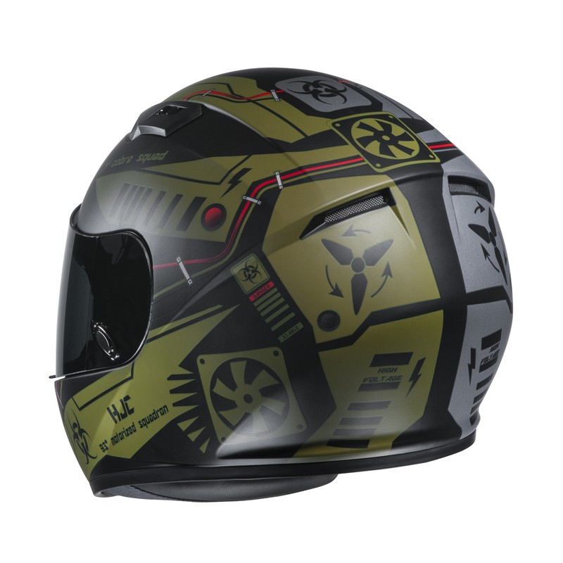 KASK HJC CS-15 TAREX GREEN XS