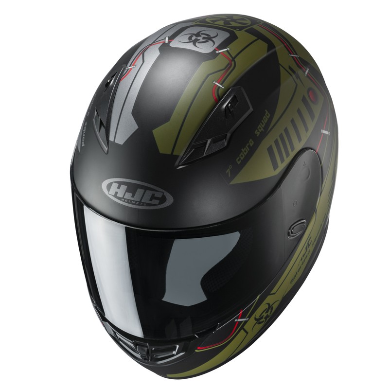 KASK HJC CS-15 TAREX GREEN XS