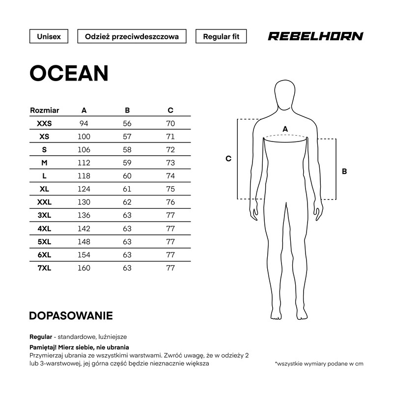 Kurtka przeciwdeszczowa Rebelhorn Ocean black