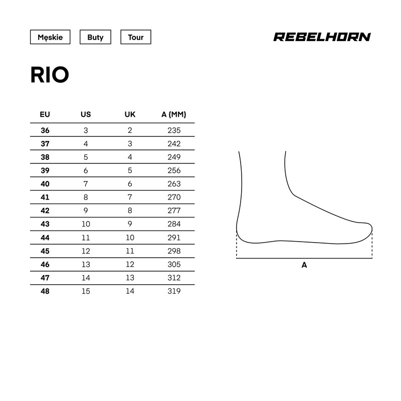 Buty Rebelhorn Rio black