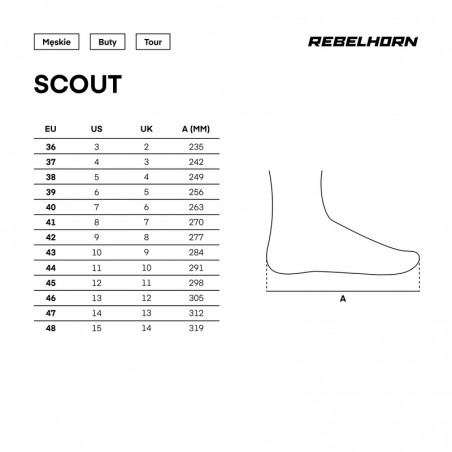 Buty Rebelhorn Scout black matt