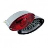 LAMPA TYLNA LED CATEYE STYLE CHROMOWANA