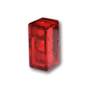 LAMPA TYLNA LED CUBE-V MINI CZERWONA