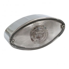 LAMPA TYLNA LED CATEYE CHROMOWANA