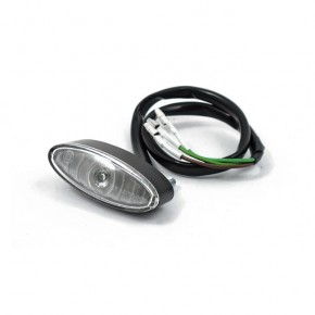 LAMPA TYLNA LED MINI OVAL CZARNA