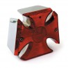 LAMPA TYLNA MALTESE CROSS BILLET CHROMOWANA