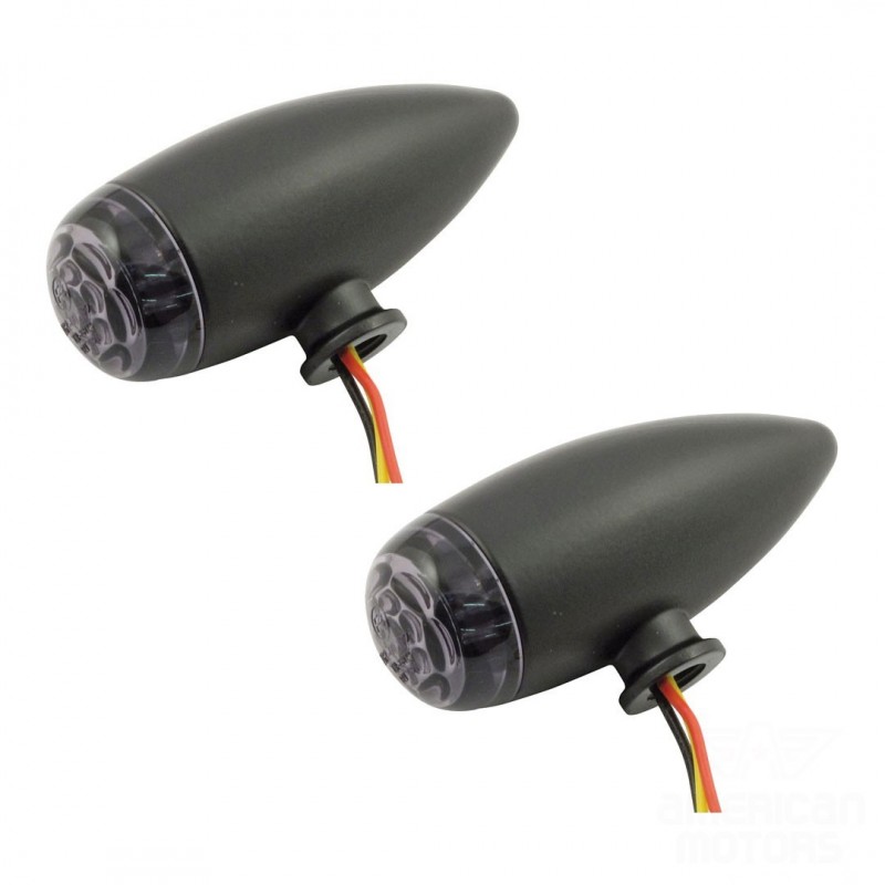 LAMPY TYLNE LED MICRO BULLET CZARNE