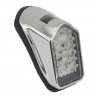 LAMPA TYLNA LED MINI TOMBSTONE CHROMOWANA