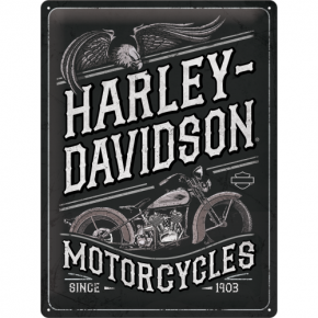 Blacha 30x40cm Harley Davidson Eagle