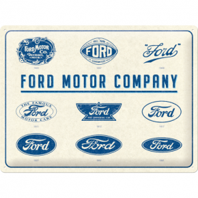 Blacha 30x40cm Ford Logo Evolution