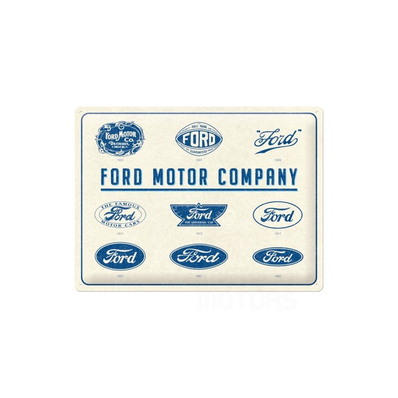 Blacha 30x40cm Ford Logo Evolution