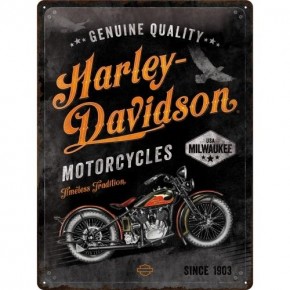 Blacha 30x40cm Harley-Davidson Timeless Tradition