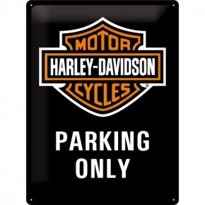 Blacha 30x40cm Harley-Davidson Parking Only