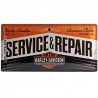 Blacha 25x50cm Harley-Davidson Service & Repair