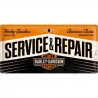 Blacha 25x50cm Harley-Davidson Service & Repair