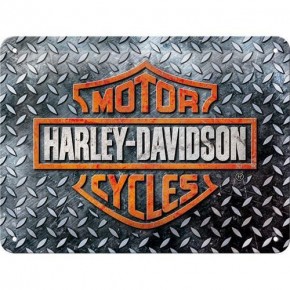 Blacha 15x20cm Harley Davidson Diamond Plate