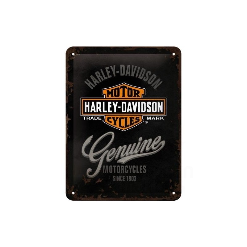 PLAKAT 15X20 HARLEY DAVIDSON GENUINE