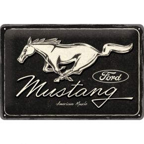 PLAKAT 20X30CM FORD MUSTANG-HORSE