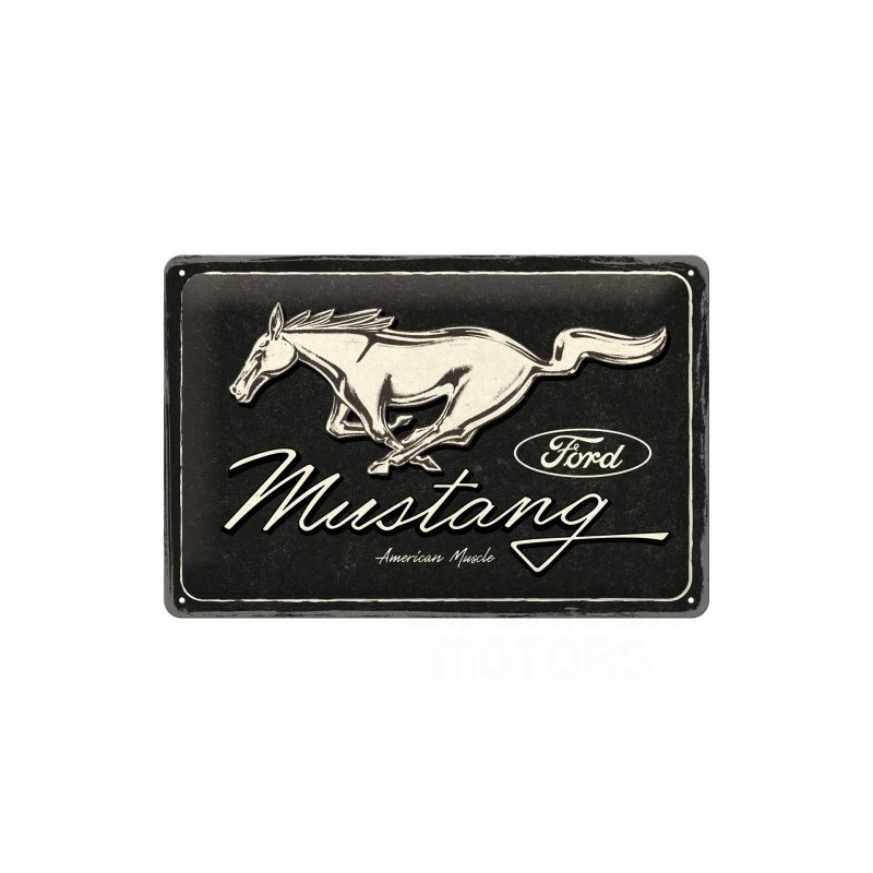 PLAKAT 20X30CM FORD MUSTANG-HORSE