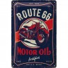 PLAKAT 20X30 ROUTE 66 MOTOR OIL