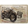 PLAKAT 20X30 ROUTE 66 BIKE MAP