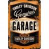 Blacha 20x30cm Harley-Davidson Garage