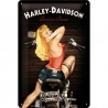 Blacha 20x30cm Harley-Davidson Biker Babe