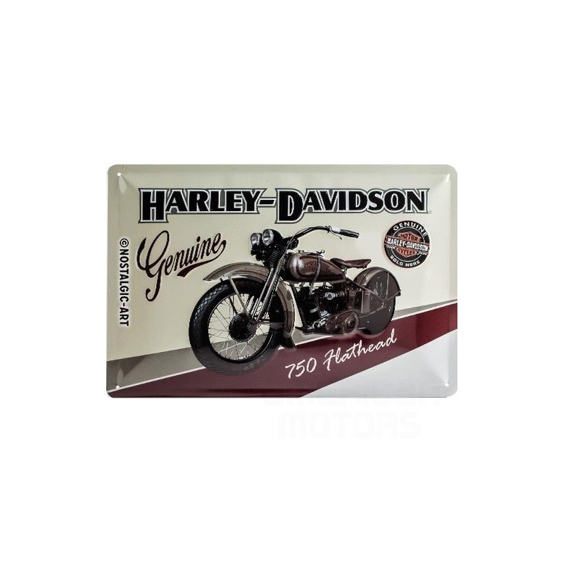 Blacha 20x30cm Harley-Davidson Flathead