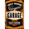 Blacha 40x60cm Harley-Davidson Garage