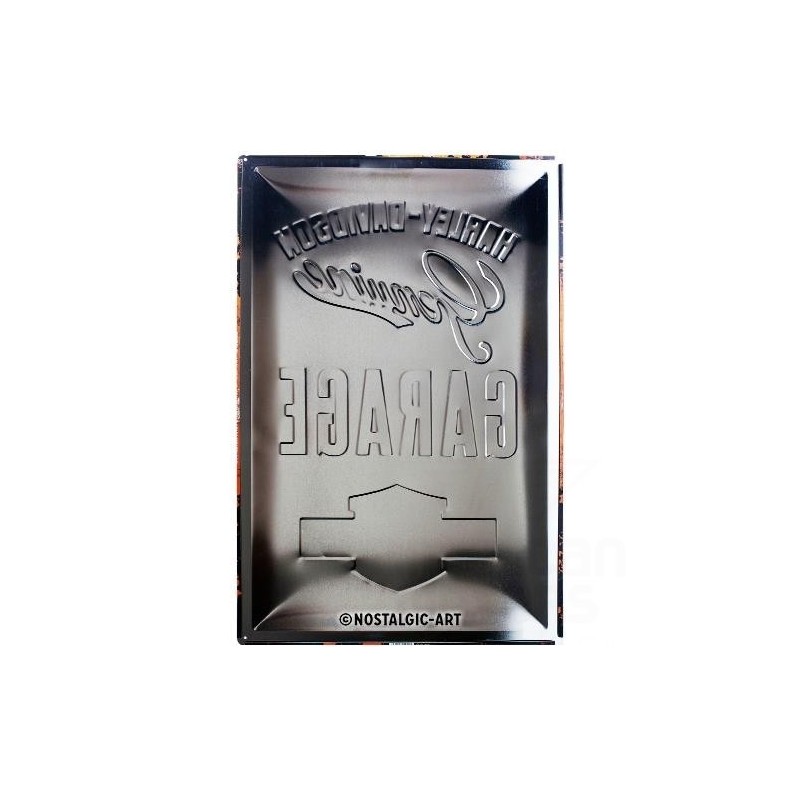 Blacha 40x60cm Harley-Davidson Garage